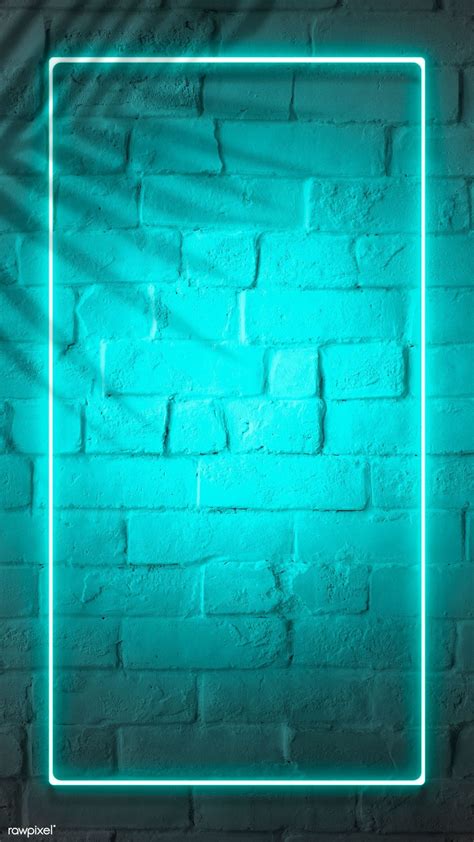 neon brick design  green wallpapers wallpaper cave