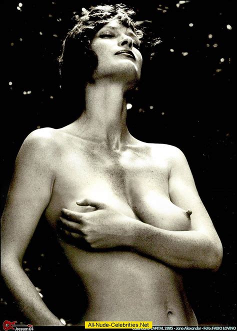jane alexander posing naked for her official calendar