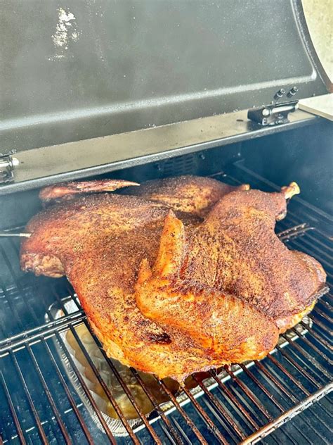 The Best Spatchcocked Smoked Turkey Grill Nation Thanksgiving