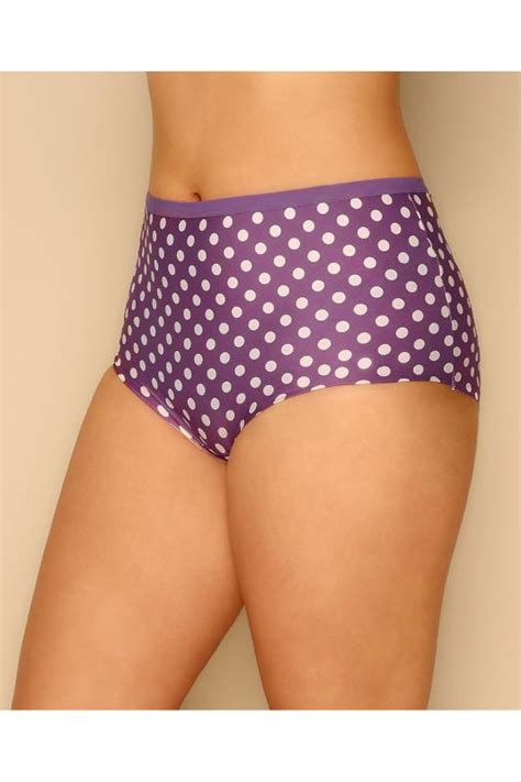 3 Pack Black Purple Spots And Pink Hearts No Vpl Full