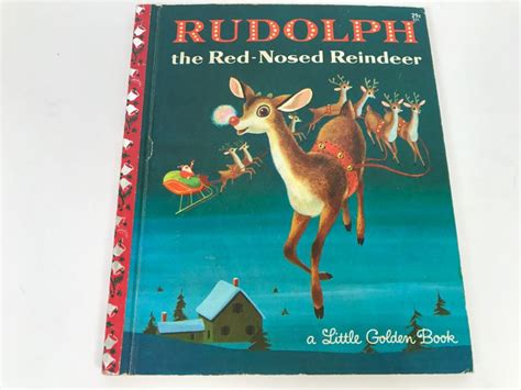vintage rudolph book