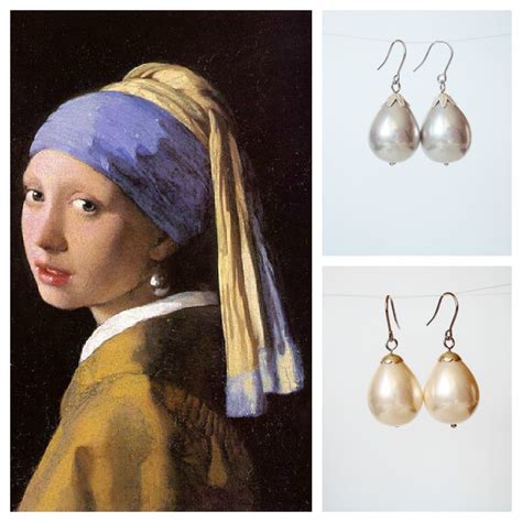 girl   pearl earring pearl earrings