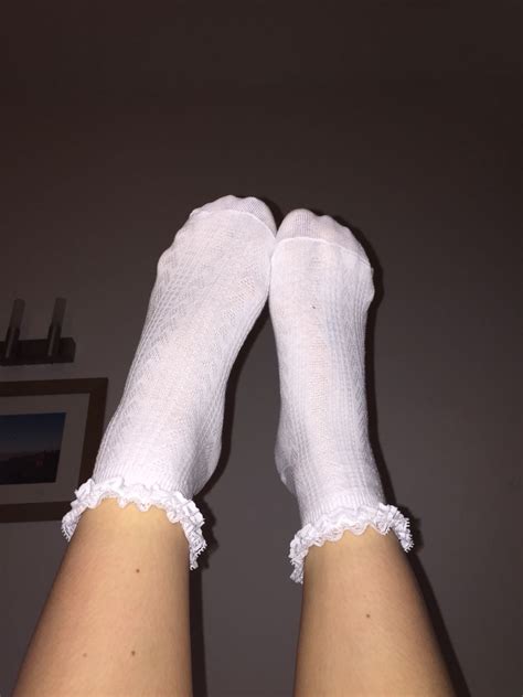 1pair Lace Ruffle Ankle Socks – Artofit