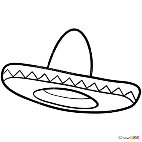 high quality sombrero clipart outline transparent png images