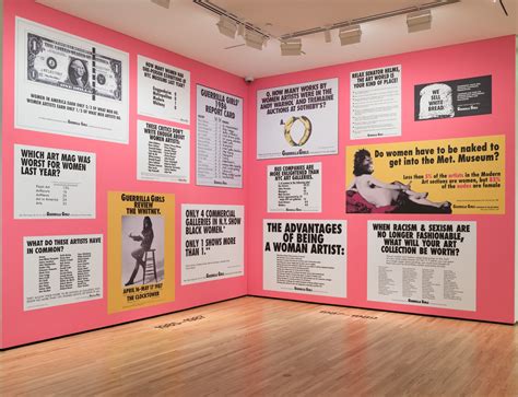 bma presents  years  protest posters   guerrilla girls baltimore museum  art