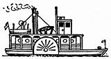 Steamboat Locomotive Steamboats Usf Tiff Resolution sketch template