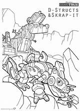 Dinotrux Coloring Pages Skrap Structs Printable Bettercoloring Getcolorings Getdrawings sketch template
