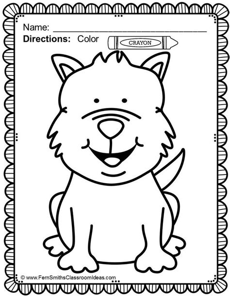 pet worksheets images  pinterest coloring pages print