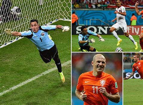 netherlands  costa rica match report world cup  tim krul decision sends dutch  semi
