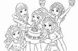 Lego Friends Coloring Pages Printable Coloriage Sheets Print Girls Drawing Barbie Livi Birthday Azcoloring Colouring Sonic Color Party Ninjago Friendship sketch template