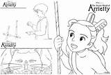 Arrietty Coloring Pages Secret Activity Ghibli Kidsfunreviewed Drawings Sounds Really Movie Cute Template sketch template