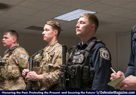 civilian air force police officers serve   security