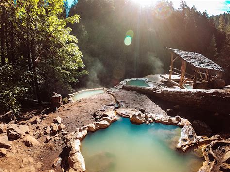 oregon hot springs    melt  troubles  lonely planet