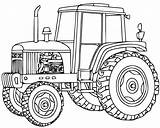 Tractor Transportation Coloring Tracteur Kb sketch template
