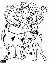 Flinstones Fred Famiglia Colorare Coloradisegni Scooby sketch template