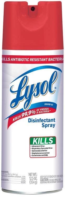 lysol disinfectant spray unscented reviews