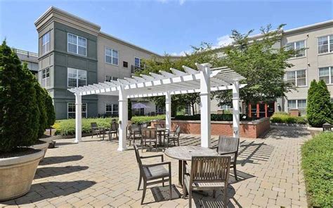 crescent court condos  jersey city nj  private courtyard judy