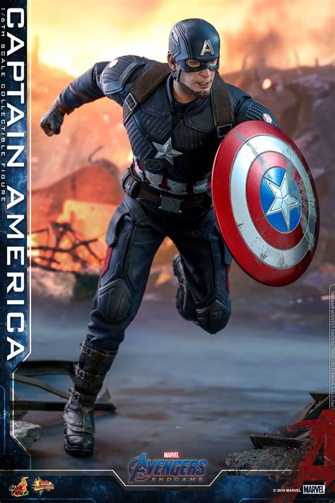 Hot Toys Avengers Endgame Captain America And Black Widow