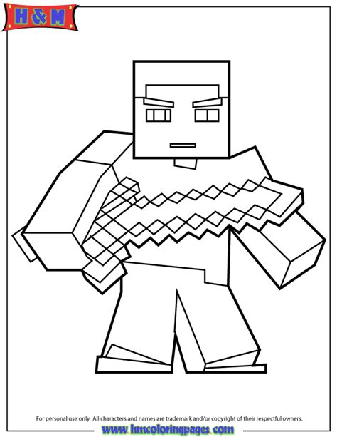 minecraft drawing    color minecraft kids coloring