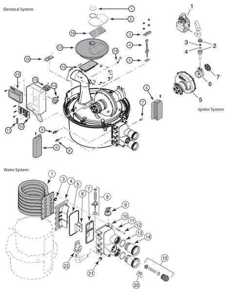 sta rite heater parts diagram