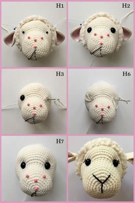 crochet sheep pattern cuddly stitches craft