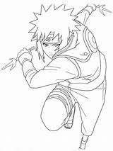 Naruto Coloring Printable Print Pages Size sketch template