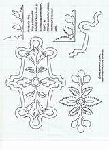 Patterns Medieval Embroidery Crafts Hand Designs sketch template