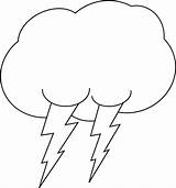 Clip Rain Lightning Clipart Cloud Clouds Outline Clipartix Wikiclipart Library Graphics Weather Powerpoint Mycutegraphics Cliparts sketch template