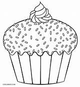 Cupcake Malvorlagen sketch template