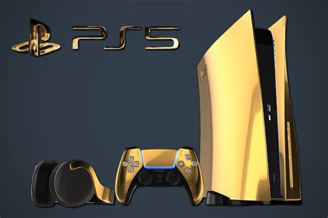Bling Gold 24 Karat Ps5 Goes On Sale For £8 000 – And It Looks Incredible