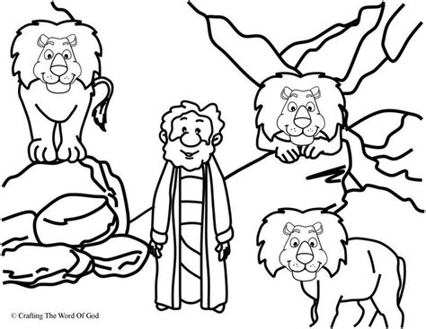 daniel   lions den coloring page day  daniel   lions