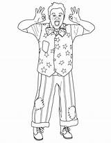 Tumble Colouring Mister Cbeebies sketch template