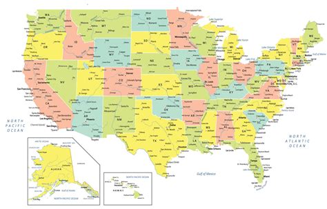usa map  states  cities gis geography