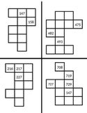 100 chart missing number worksheets teaching resources tpt