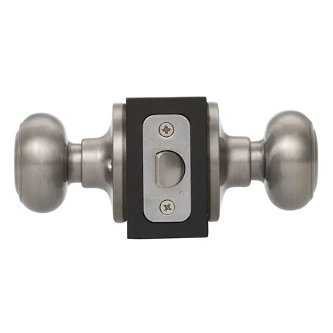 defiant tgx hartford satin nickel passage knob latch features  adjustable  ebay