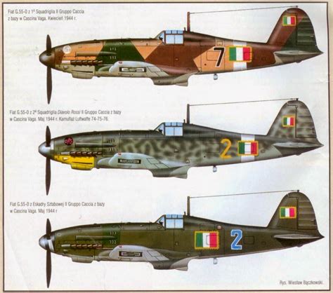 italian aircraft  wwii fiat ga post war service