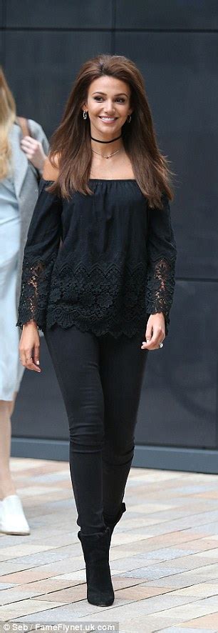 Michelle Keegan Stuns In Sexy Bardot Top At Our Girl