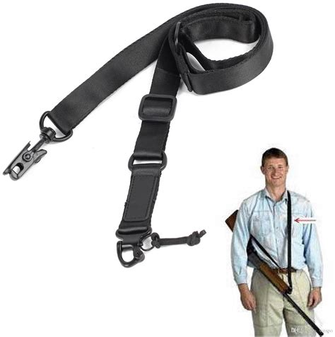 outdoor tactical   point sling adjustable soft rifle gun sling shoulder strap