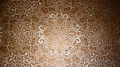 dark pattern stars design mosaic arabian islamic