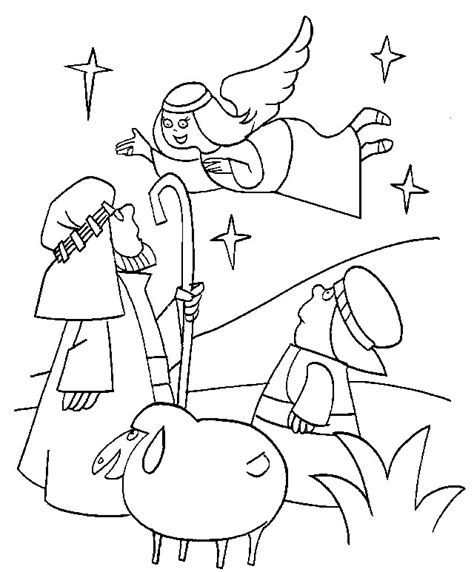 kids page picture  angel gabriel  mary coloring pages