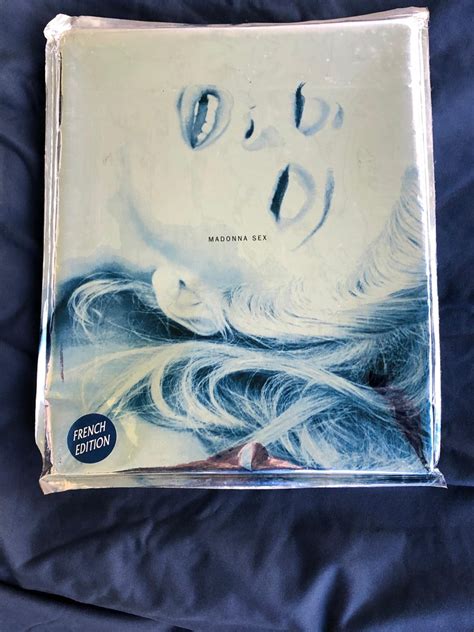 1992 vade retro french edition of madonna sex book photographed by