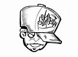 Gangster Cholo Characters Graffiti Drawings Drawing Character Funny Joker Mushroom Faces Spray Cartoon Quinn Harley Draw Face Easy Cans Skull sketch template