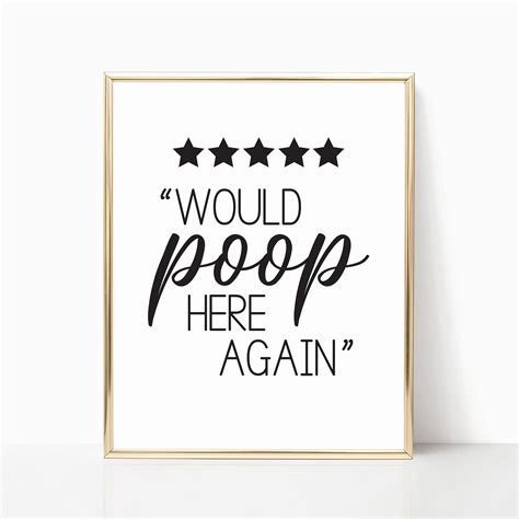 quotes funny bathroom signs printable