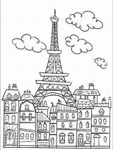 Coloring City Pages Printable sketch template