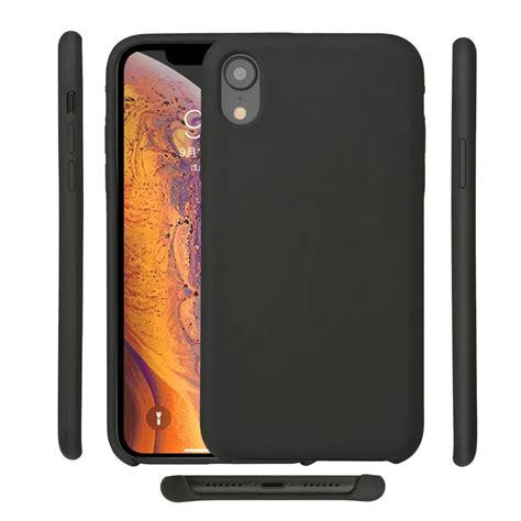 iphone xr silicone official original case  apple iphone xr   liquid protective