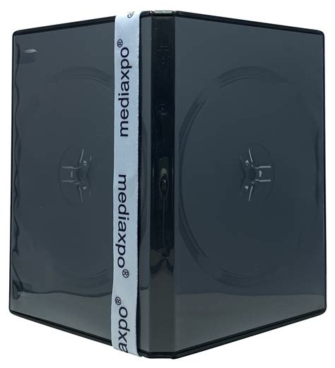 premium standard double dvd cases mm   material lot ebay