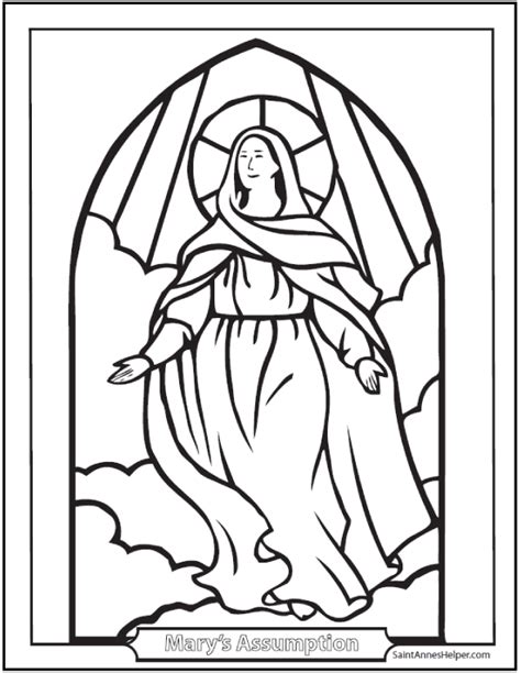 mothers day coloring pages honor mary   holy family