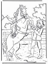 Horse Rearing Coloring Pages Horses Funnycoloring Colouring Printable Animals sketch template