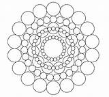 Coloring Circle Pages Circles Getcolorings sketch template