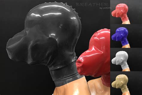 Latextil Breather Latex Mask Breath Play Mask New Ebay